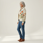 Andrea | Cardigan with Wildflower Pattern