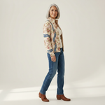 Sabine | Cardigan with Rose Vine Pattern