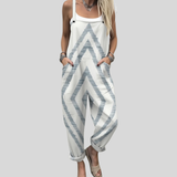 Dungarees with a Zigzag Pattern