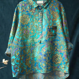Lotte | Retro-Inspired Casual Women's Blouse