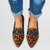 Daisy | Leopard Print Loafers