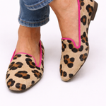 Jessica | Leopard Print Loafers