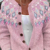 Lysandra | Cardigan with Nordic Pattern
