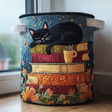 Cosy Cats | Quilted Laundry Basket