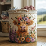 Highland Charm | Quilted Laundry Basket
