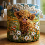 Highland Charm | Quilted Laundry Basket