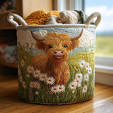 Highland Charm | Quilted Laundry Basket