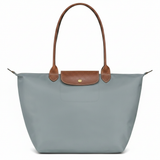 Large Packable Tote Bag, Steel