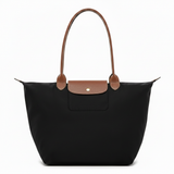 Large Packable Tote Bag, Black