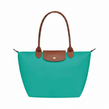 Large Packable Tote Bag, Turquoise