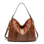 Mia Paula | Leather Bag with Fringing