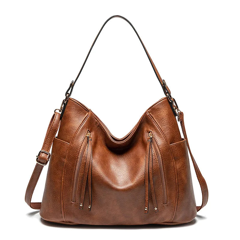 Mia Paula | Leather Bag with Fringing