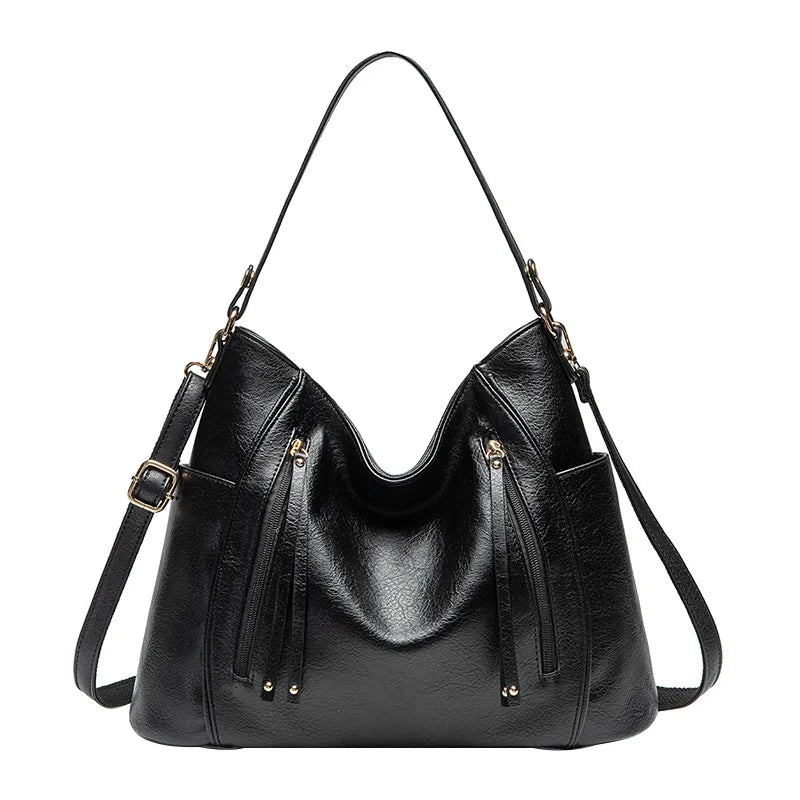 Mia Paula | Leather Bag with Fringing