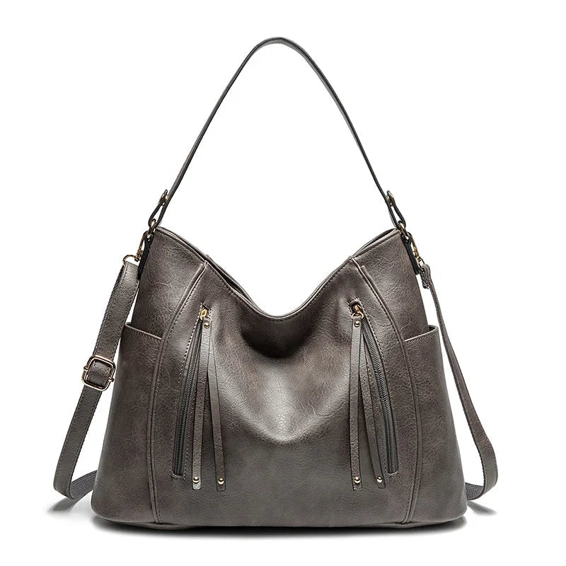 Mia Paula | Leather Bag with Fringing