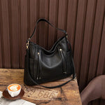 Mia Paula | Leather Bag with Fringing