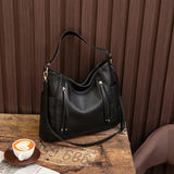 Mia Paula | Leather Bag with Fringing