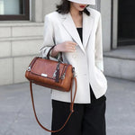 Mia Rose | Textured Leather Bag