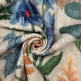Birgit | Cardigan with Botanical Floral Pattern