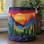Shining Sun | Quilted Laundry Basket