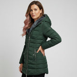 ELVIRA | ELEGANT OVERSIZED HOODED COAT